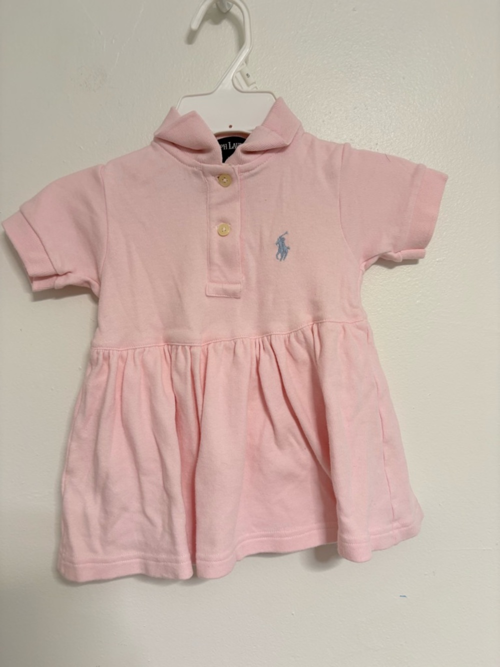 Ralph Lauren pink baby dress